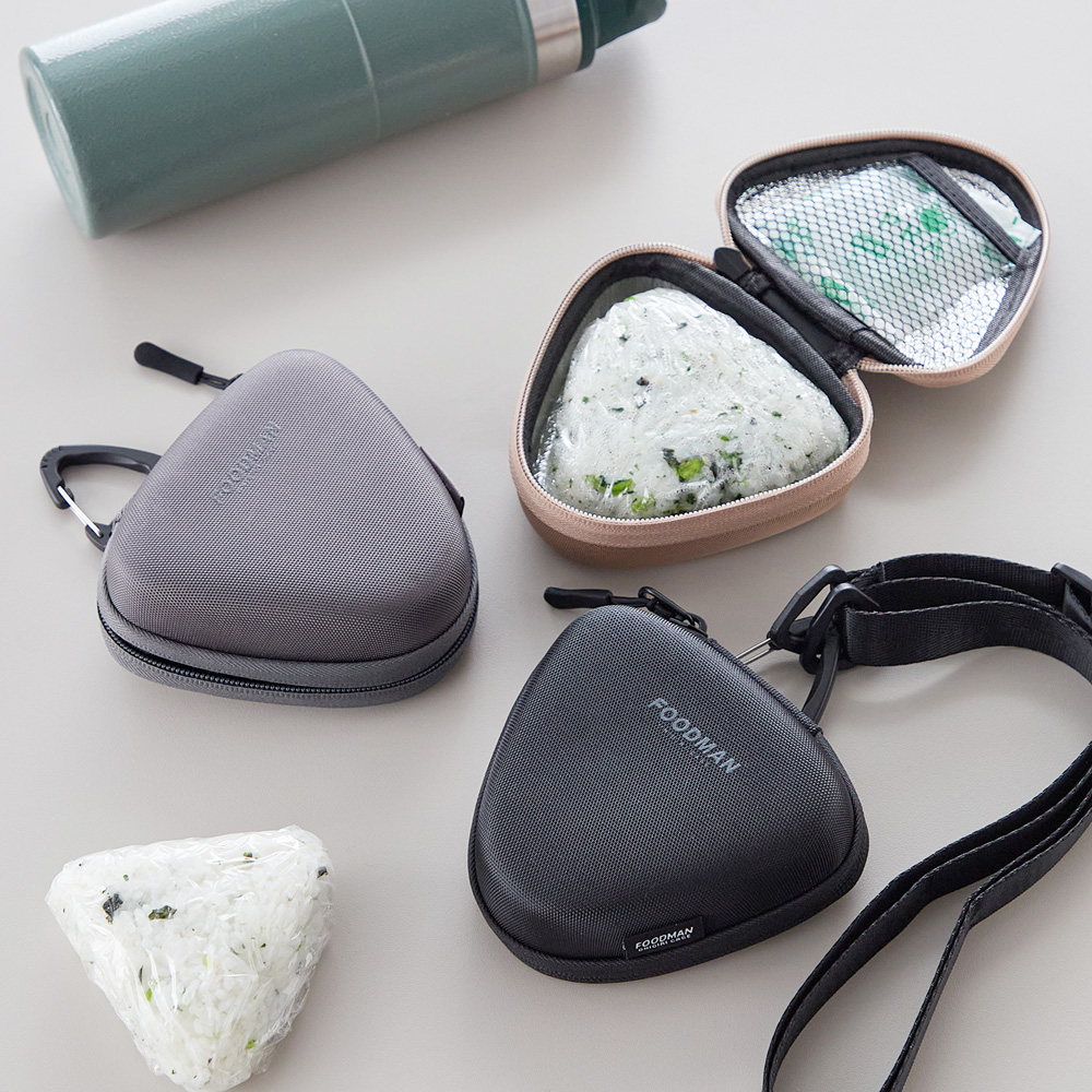 【フードマン/FOODMAN】おにぎりを潰さず運べるおにぎりケース 【コンビニおにぎりもぴったりサイズ】