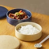 【ベルメゾン】冷蔵庫保存もレンジ加熱もできる蓋付きおひつ 【食洗機対応】