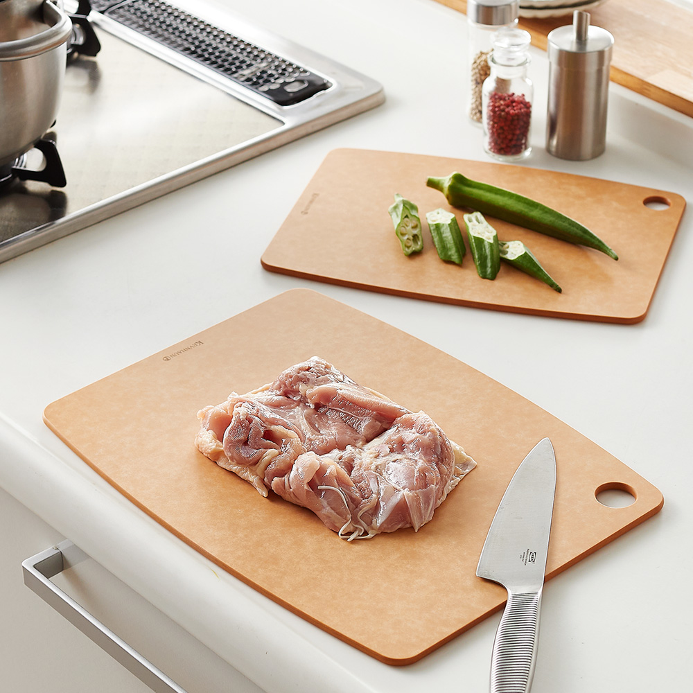 【ベルメゾン】【食洗機対応】水はけが良く、乾きやすいウッドファイバー製カッティングボード 【ベルメゾン】【食洗機対応】水はけが良く、乾きやすいウッドファイバー製カッティングボード