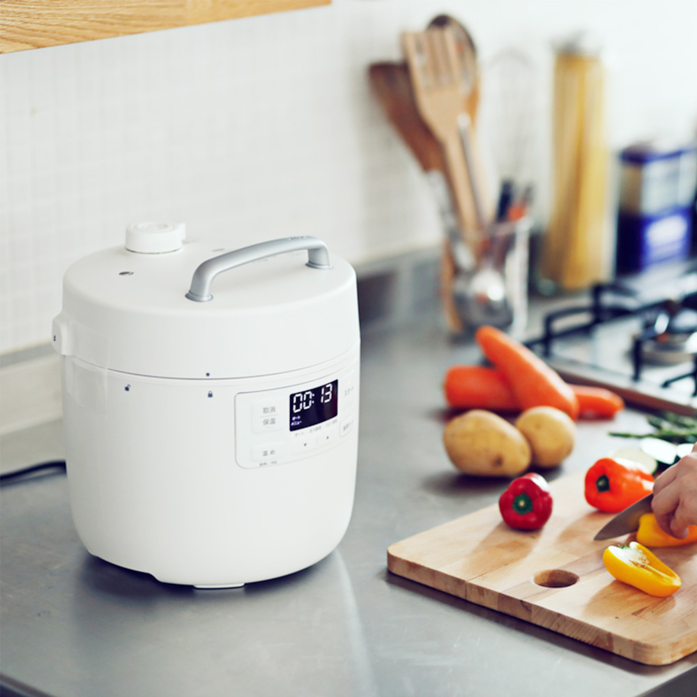 【シロカ/siroca】炒め・無水調理対応 1台8役の電気圧鍋「おうちシェフ」 Fタイプ