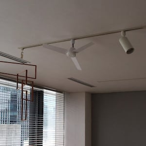 【ブリッド/BRID】ダクトレール専用シーリングファン 【工事不要の簡単設置】