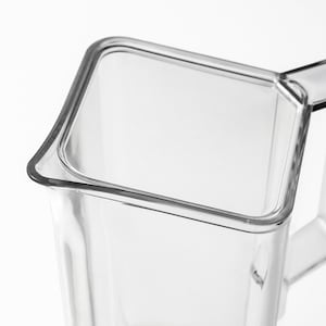 注ぎ口が角についているので注ぎやすく、液だれしにくいデザイン