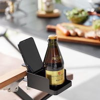 アウトドアテーブルやチェアに取り付けても便利
