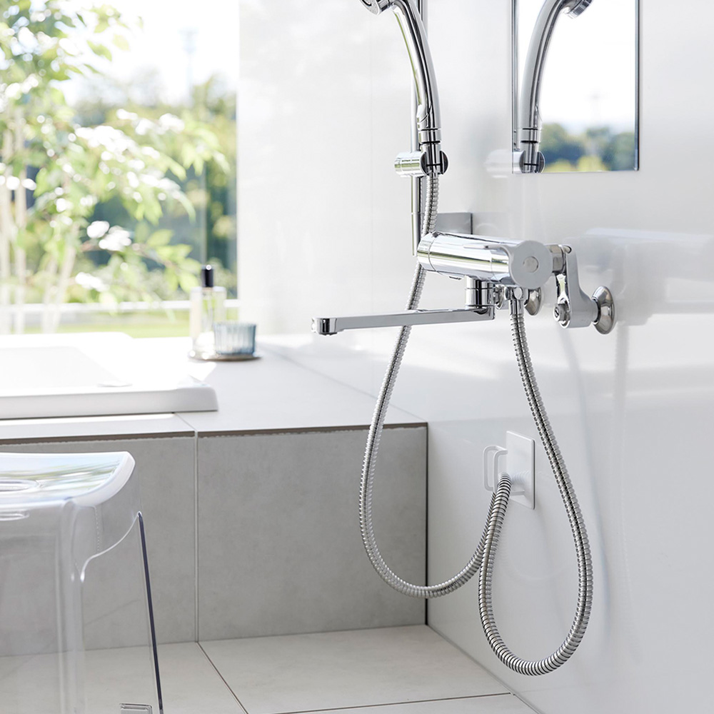 【タワー/tower】マグネットバスルームシャワーホースフック 【タワー/tower】マグネットバスルームシャワーホースフック