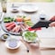 食材が滑りにくいので、盛り付けにも便利です