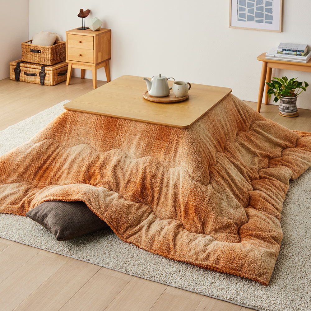 【ベルメゾン】洗濯機で洗えるマイクロファイバーのリバーシブルこたつ布団 【ベルメゾン】洗濯機で洗えるマイクロファイバーのリバーシブルこたつ布団