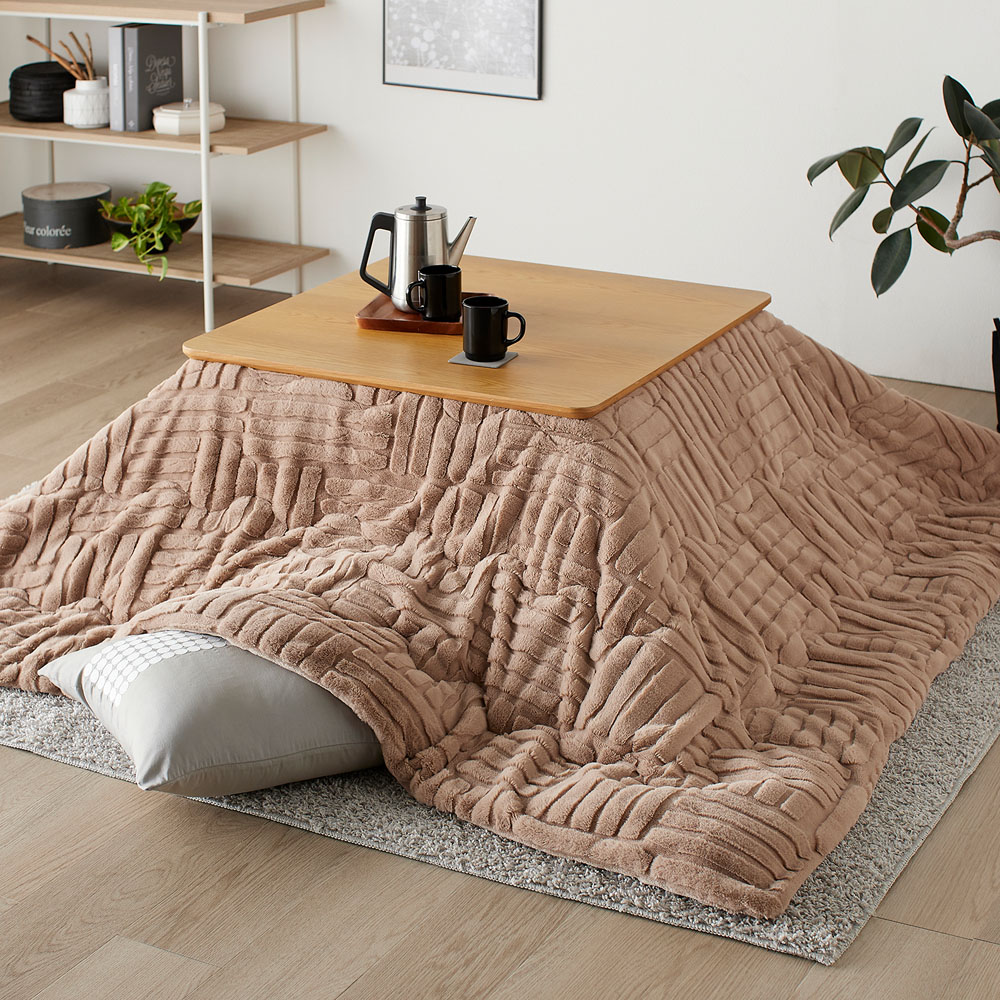 【ベルメゾン】ファータッチの洗えるこたつ布団 【ベルメゾン】ファータッチの洗えるこたつ布団