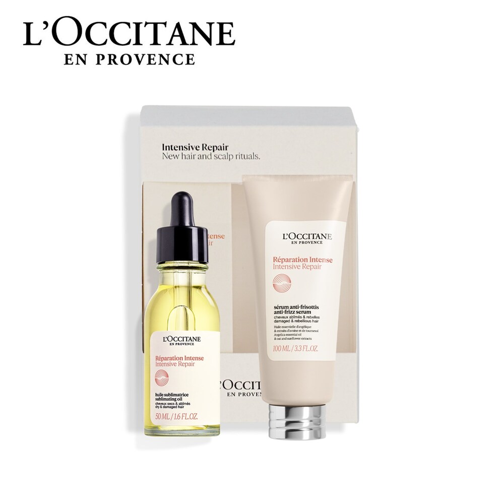 【ロクシタン/L'OCCITANE】【ボックス入り】インテンシヴリペア ヘアケアデュオ