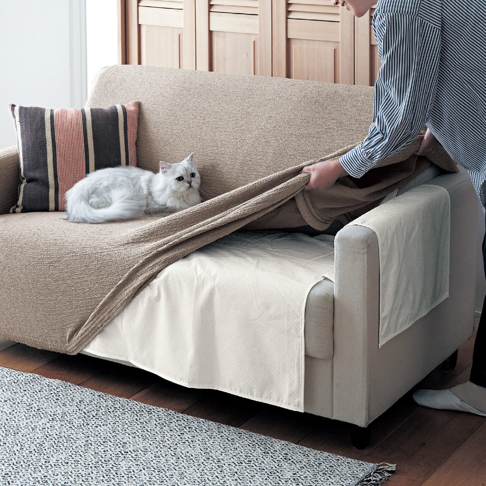 【ベルメゾン】ソファーカバーの下に敷く防水アンダーソファーカバー 【ベルメゾン】ソファーカバーの下に敷く防水アンダーソファーカバー