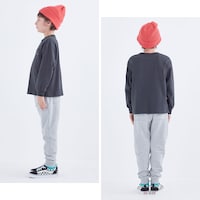 スミクロ（胸ポケット）／モデル身長130cm・130サイズ着用