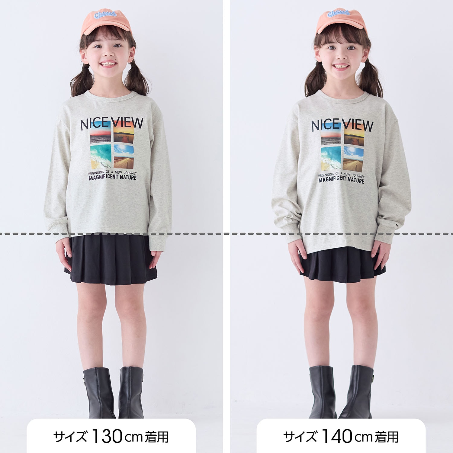 毎日着たくなる袖リブ長袖Tシャツ（Everyday with TEE） 【子供服