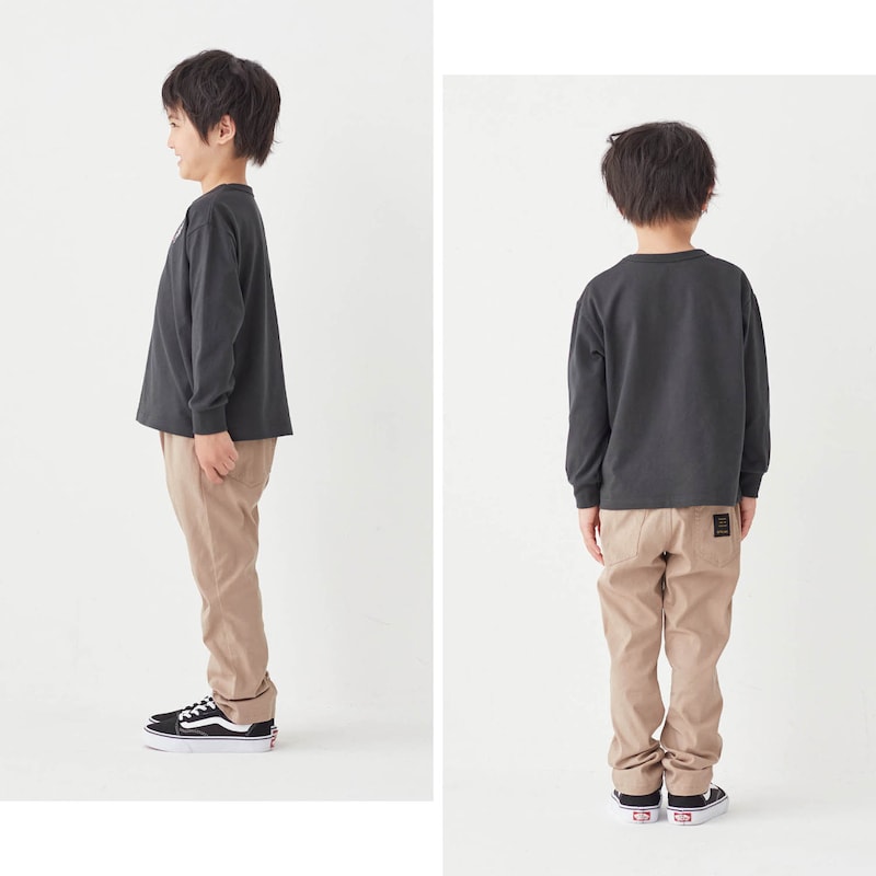 ブラック／モデル身長111cm・110サイズ着用