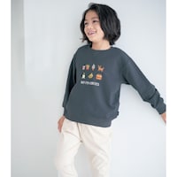 チャコール／モデル身長116cm・110サイズ着用