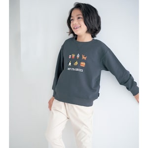 チャコール／モデル身長116cm・110サイズ着用