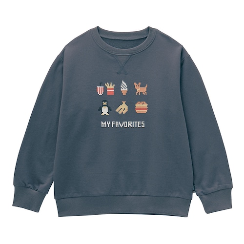毎日着たくなるミニ裏毛袖リブ長袖Ｔシャツ（Everyday with TEE） 【子供服】