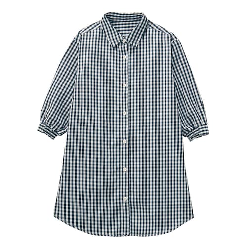お出かけにもデイリーにも使える襟付きシャツワンピース 【子供服 長袖】