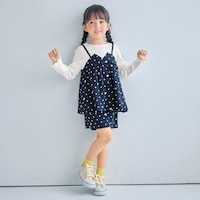 ネイビー／モデル身長108.5cm・サイズ110