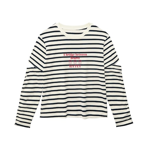 ３WＡY袖シャーリングＴシャツ 【子供服】