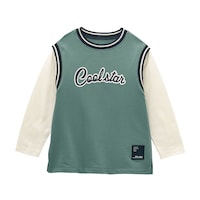 フェイクレイヤード長袖Ｔシャツ