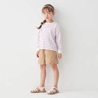 ベージュ／モデル身長111cm・110サイズ着用