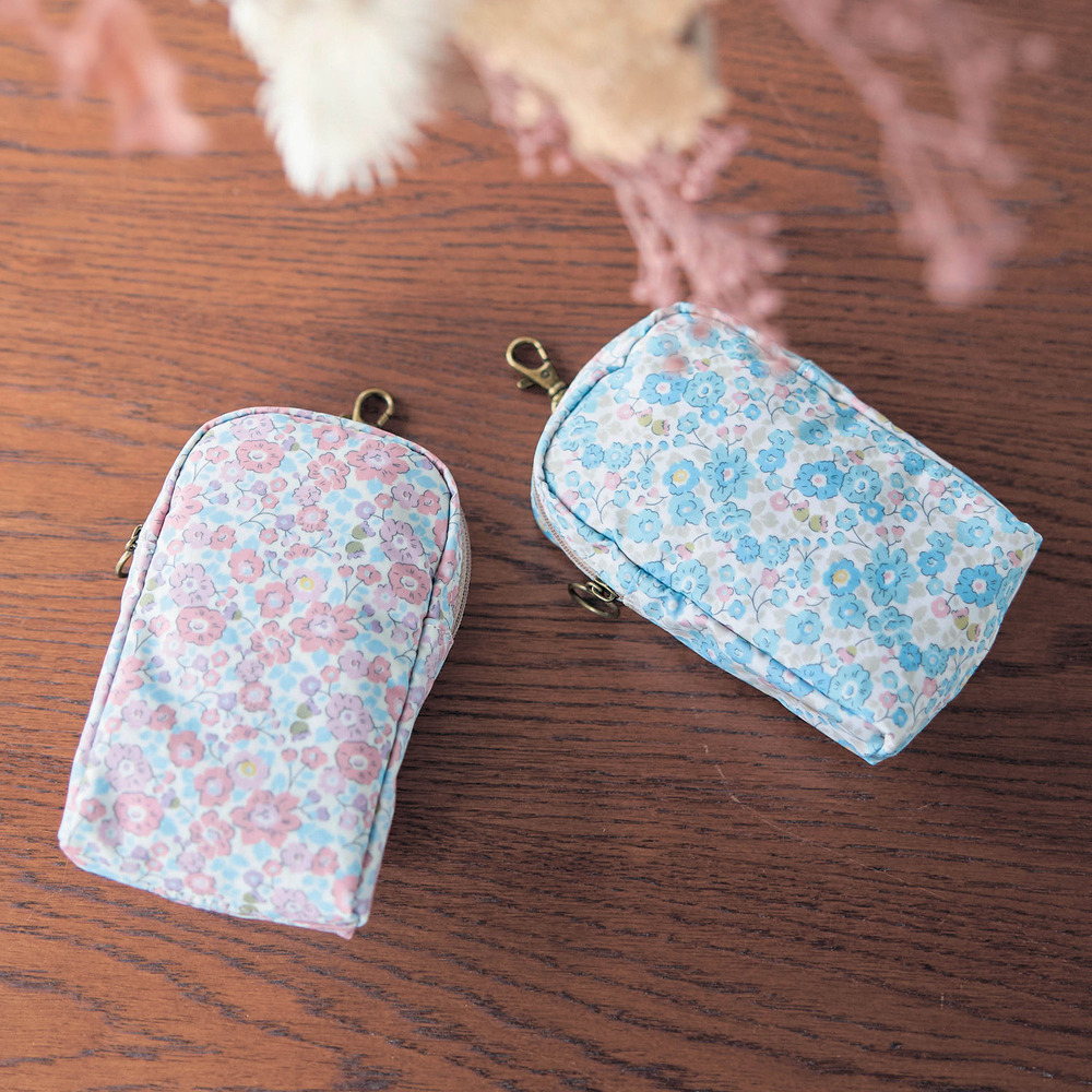 【ベルメゾン】ランドセルにつけられるフラワー柄撥水キーケース 【ベルメゾン】ランドセルにつけられるフラワー柄撥水キーケース