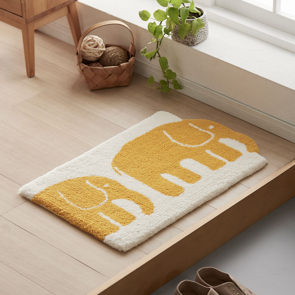 【フィンレイソン/Finlayson】北欧デザインの洗える玄関マット[日本製]