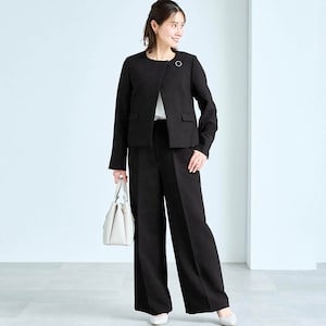 モデル身長168cm／M・股下70cm ※写真は撮影用のため股下＋6cmになります。