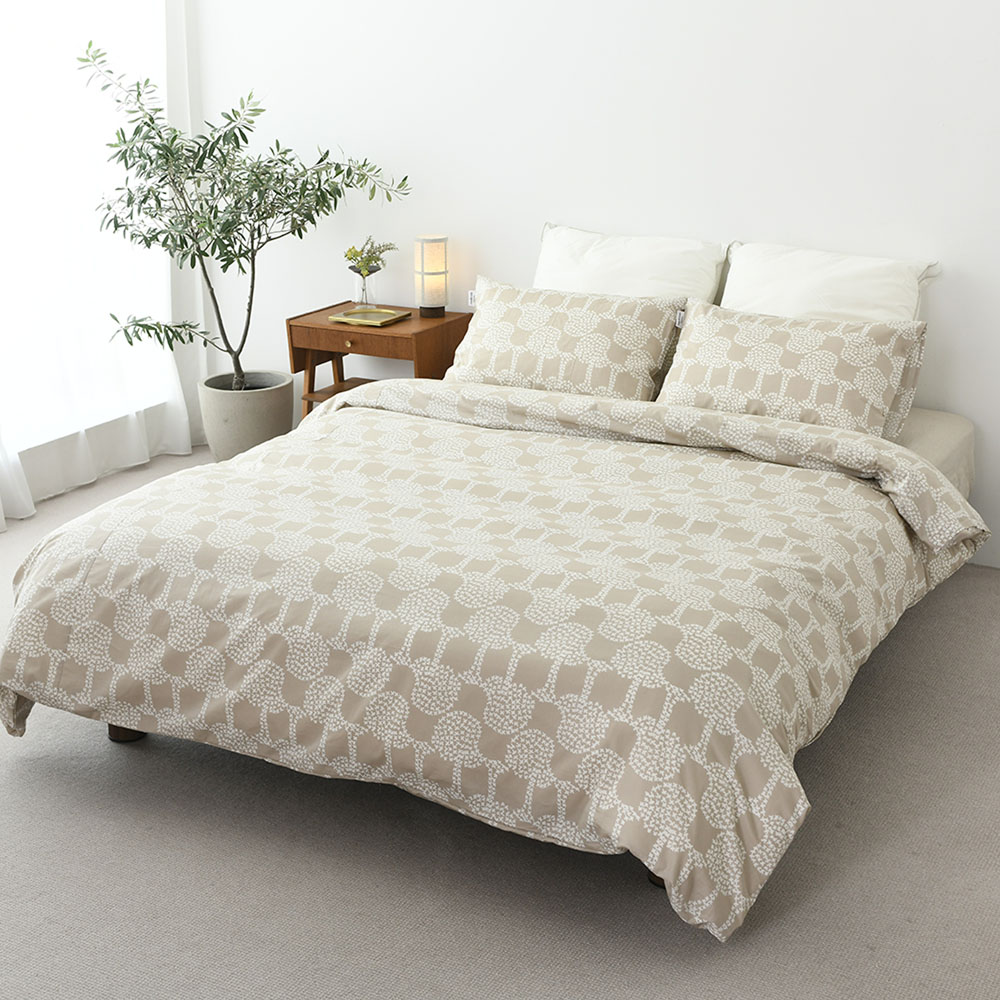 【ベルメゾン】綿素材を使った北欧デザインの掛け布団カバー 【ベルメゾン】綿素材を使った北欧デザインの掛け布団カバー