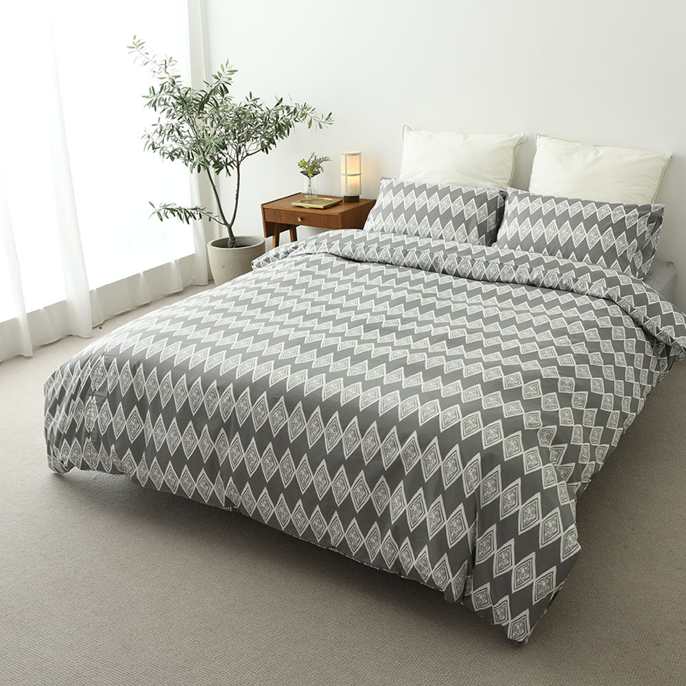 【ベルメゾン】綿素材を使った北欧デザインの掛け布団カバー