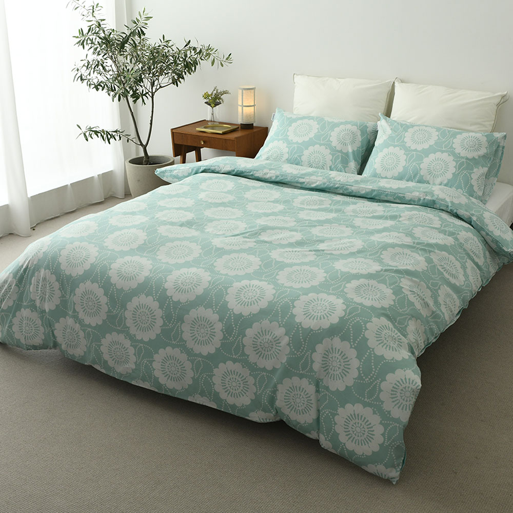 【ベルメゾン】綿素材を使った北欧デザインの掛け布団カバー