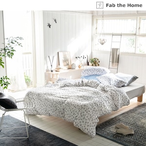 【ファブザホーム/Fab the Home】やわらかコットンの布団カバーセット(2点)