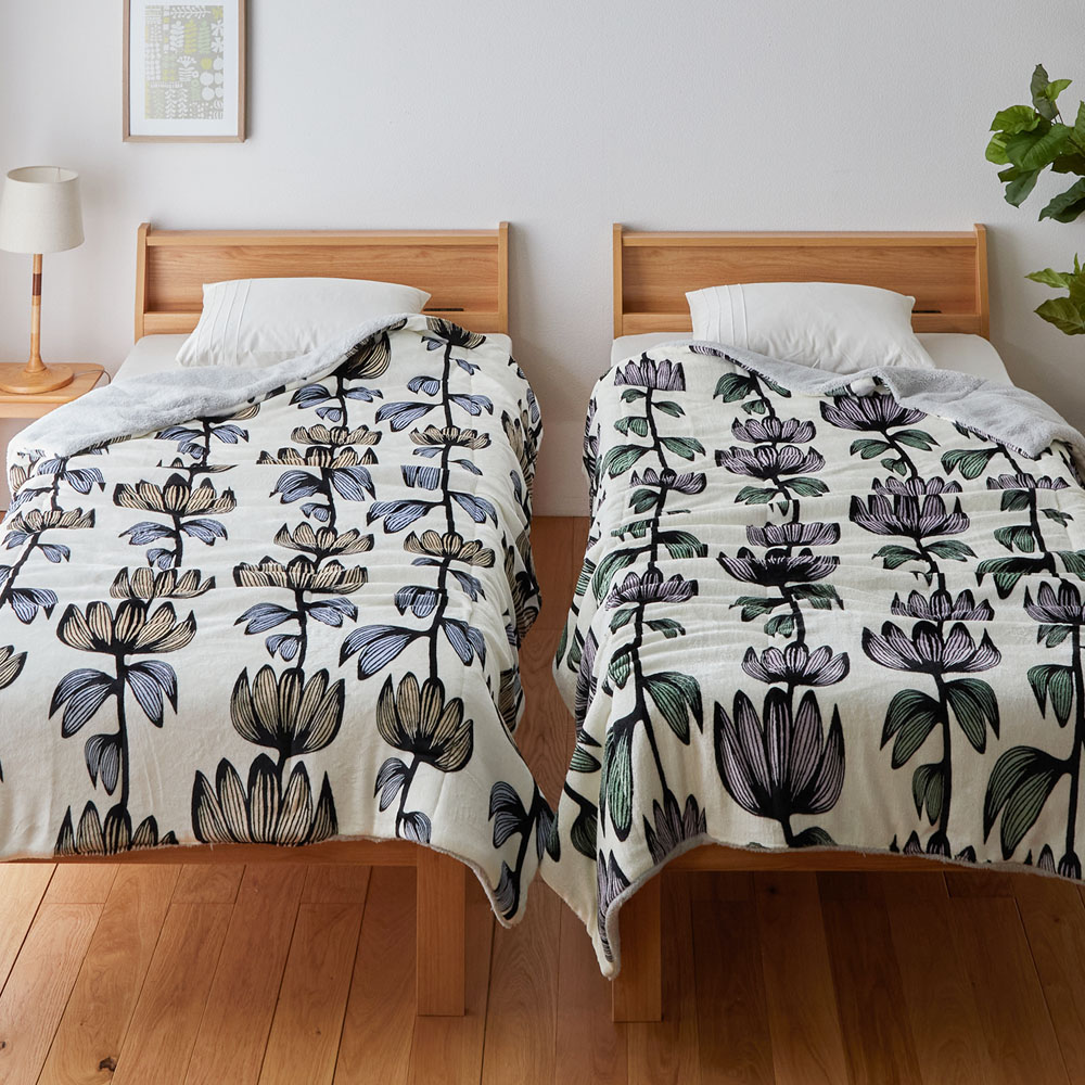 【フィンレイソン/Finlayson】北欧デザインのわた入り毛布 【フィンレイソン/Finlayson】北欧デザインのわた入り毛布