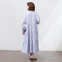 ラベンダーブルー／モデル身長166cm・マタニティMサイズ着用