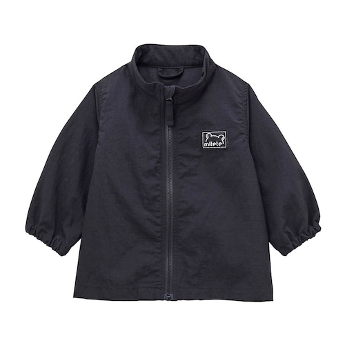 通園にも便利！サッと羽織れてパッとたためるシンプルウィンドブレーカー 【ベビー服 防寒】