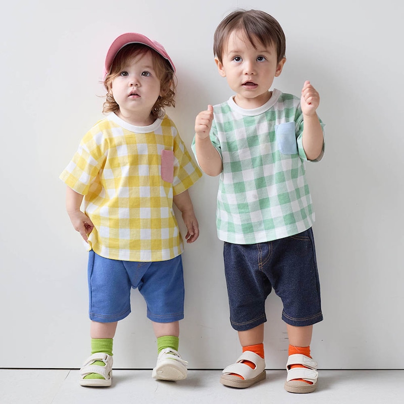 左）ブルーデニット／78cm・80・9.5kg、右）デニット／84cm・80・11.5kg