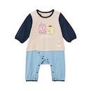 ベージュ×ネイビー系