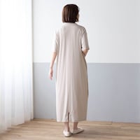 グレージュ／モデル身長166cm・マタニティＭ～Ｌサイズ着用