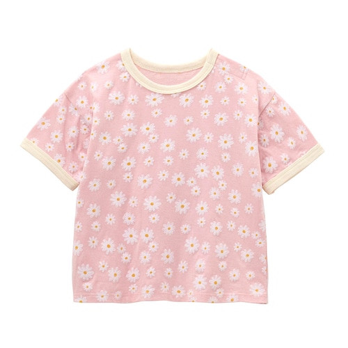 総柄リンガー半袖Ｔシャツ 【ベビー服】