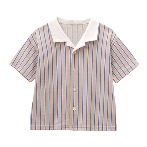 総柄半袖開襟シャツ 【ベビー服】