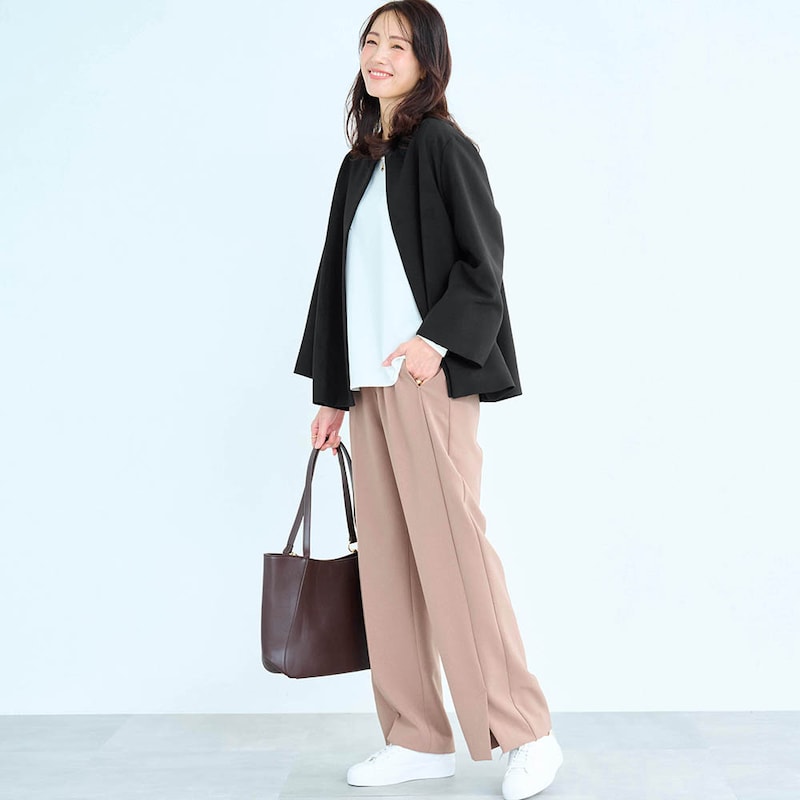 モデル身長173cm／M・股下68cm ※ジャケットのみ着用