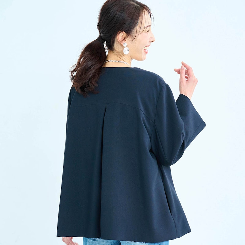 モデル身長173cm／M・股下68cm ※ジャケットのみ着用