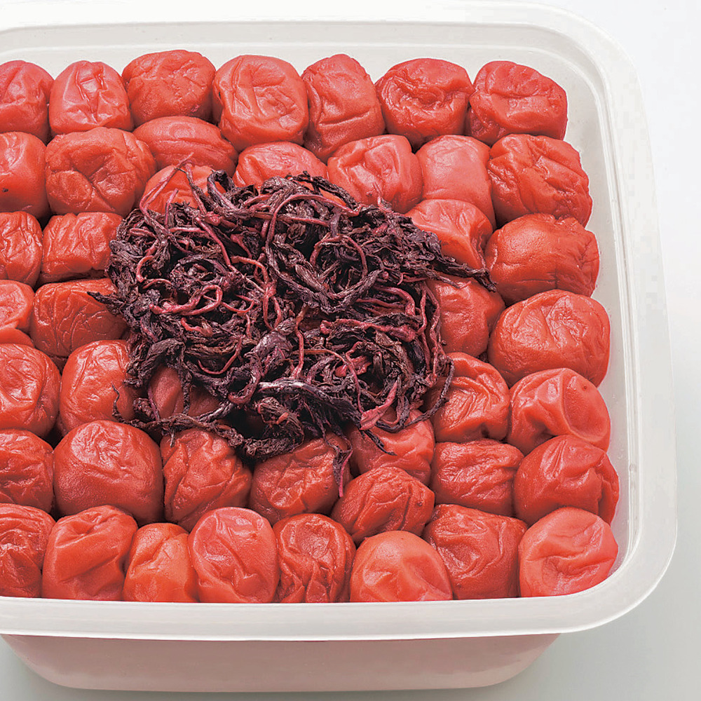 【ベルメゾン】紀州南高梅 しそ漬け梅干し 1kg