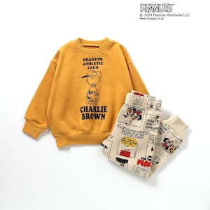 【ピーナッツ/PEANUTS】長袖コーディネートセット「スヌーピー」