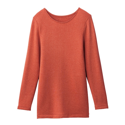 【ワコール／LOVE BODY】 らくのびサーモ８分袖トップス