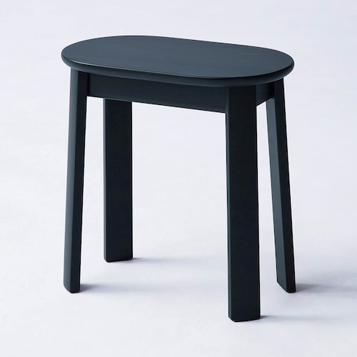 彩りカラーの楕円形スツール