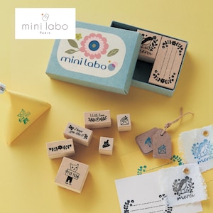 【ミニラボ/mini labo】想いを伝えるスタンプ 「ミニラボ」