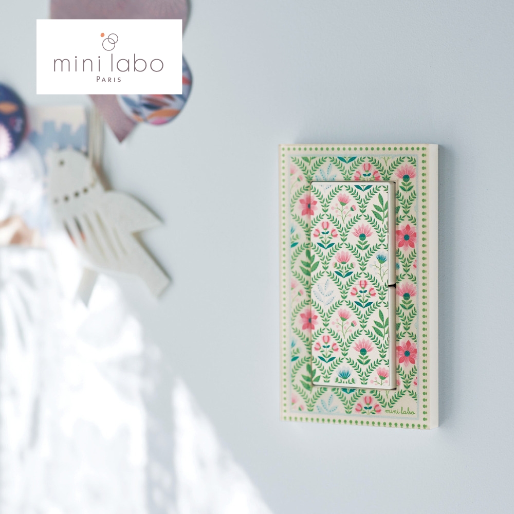 はめるだけ簡単 工具不要のスイッチカバー 「ミニラボ」