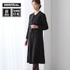 【ソリテール/SORITEAL】はしごレース使い夏物ワンピース【喪服・礼服】