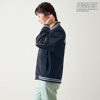モデル身長164cm／M ※写真は撮影用のため、袖丈＋1.5cmになります