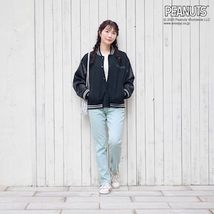 モデル身長164cm／M ※写真は撮影用のため、袖丈＋1.5cmになります